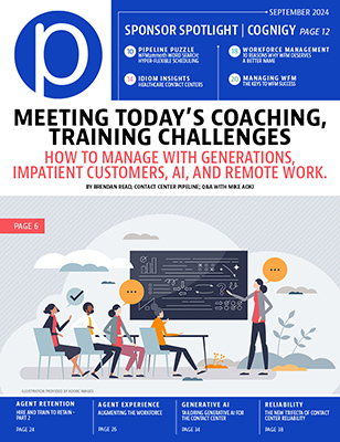 Contact Center Pipeline Magazine September 2024